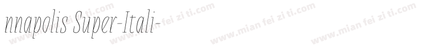 nnapolis Super-Itali字体转换